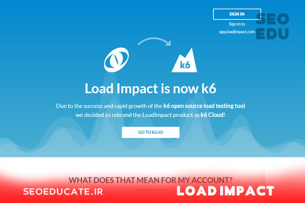 ابزار Load Impact